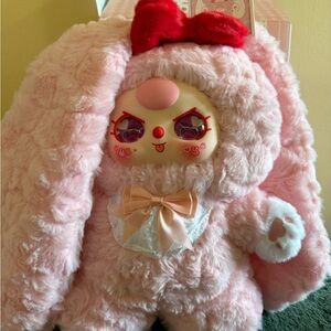 Baby Three – Pink Bunny Plush Doll (400%) 🐰💖